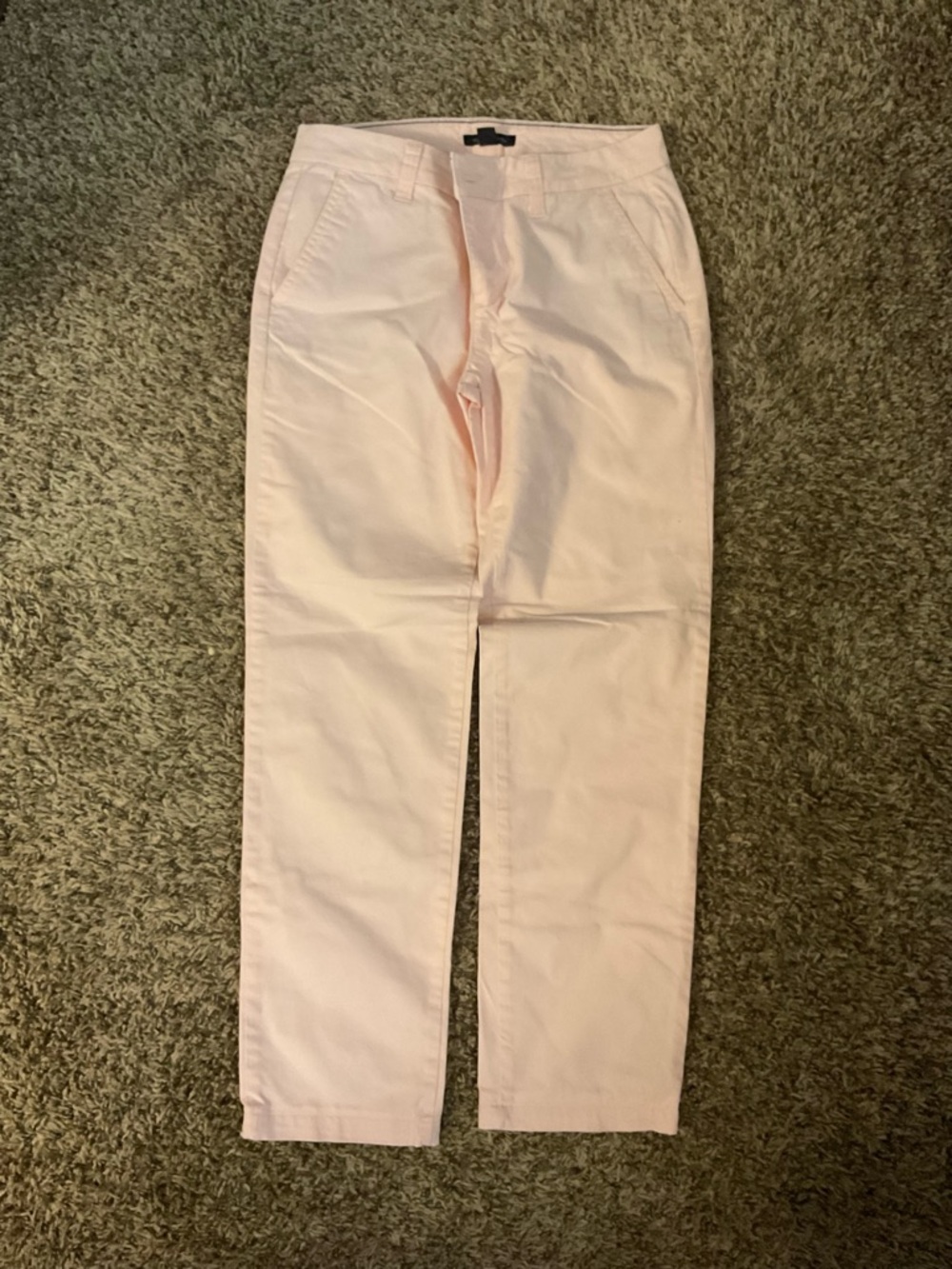 Tommy Hilfiger Light Pink Cropped Ankle Pants